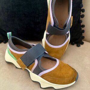 Sorel Kinetic Impact II MJ Strap Sneaker Shoes Womens 7.5 NL5107-283 Sorel